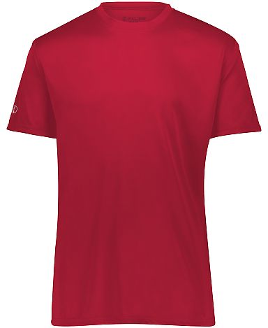 Holloway 222818 Momentum T-Shirt in Scarlet front view