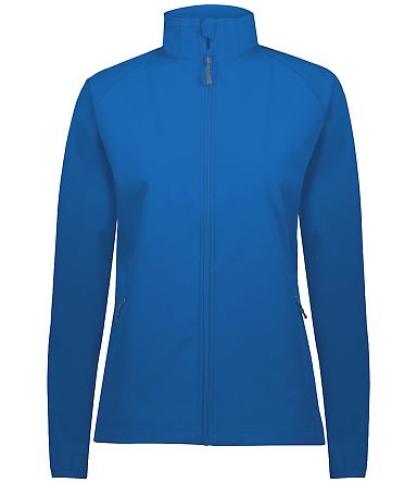 Holloway 229721 Women's Featherlight Soft Shell Ja in Royal front view