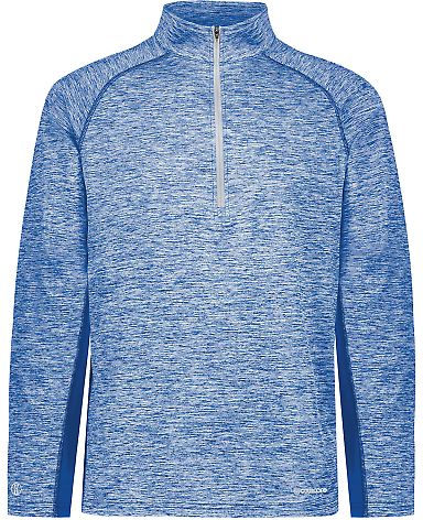 Holloway 222574 Electrify CoolCore® Quarter-Zip P in Royal heather front view