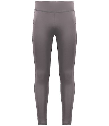 Holloway 222702 Women's CoolCore® Leggings in Carbon front view