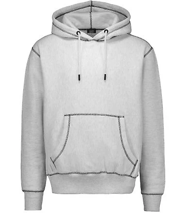 MV Sport 20142 Pro-Weave® Sideline Hooded Sweatsh in Ash front view