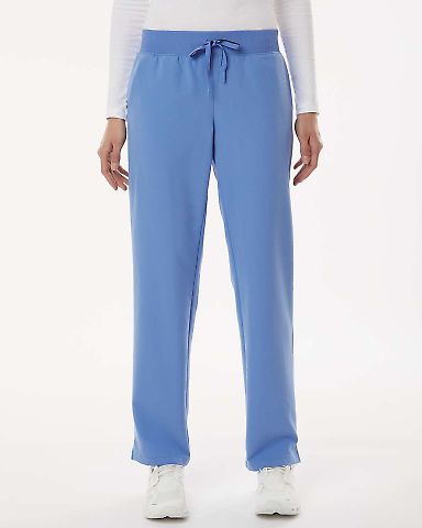 Jaanuu W20001 Women's Xenos Essential Knit-Waist S in Ceil blue front view