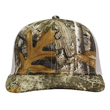 The Game Hats GB452C Everyday Camo Trucker Cap in Realtree edge/ stone front view