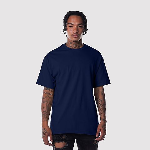 Teestyled TS5604 | ESSENTIAL LYCRA TEE in Navy front view