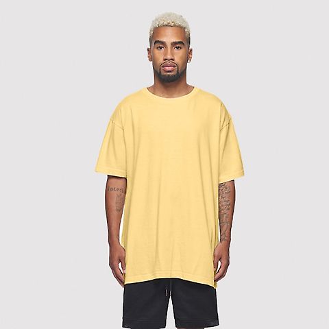 Teestyled TS5613PD, PIGMENT DYES | ESSENTIAL OVERS in Gold pigment dyed front view