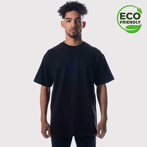 Teestyled TS6000ECO | ECO FOUNDER TEE in Black front view