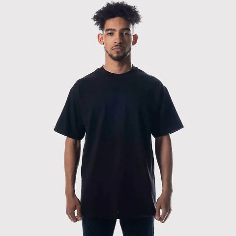 Teestyled TS6000 , HEATHER COLORS | FOUNDER TEE in Black front view