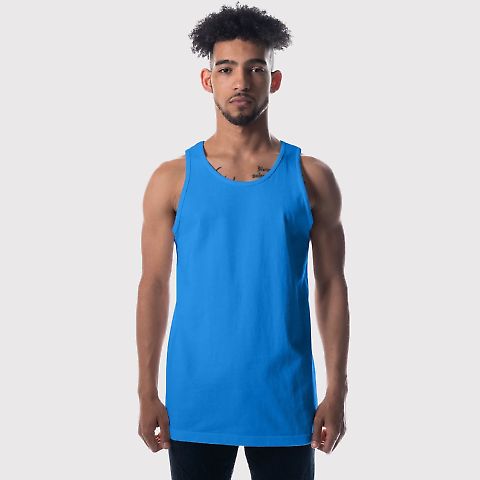 Teestyled TS6006 | SUN DRIED TANK in Royal blue front view