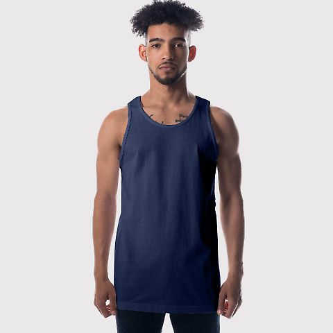 Teestyled TS6006 | SUN DRIED TANK in Navy front view