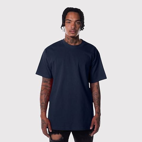 Teestyled TS9000 | LUXE TEE in Navy front view