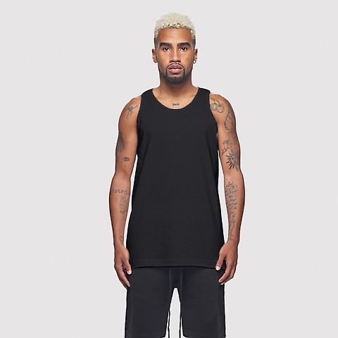 Teestyled TS9006TA | LUXE TANK in Ultra black front view