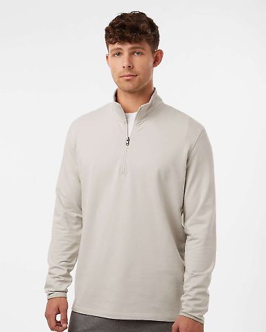 Independent Trading EXP20PQ Perform Quarter-Zip Pu in Smoke front view