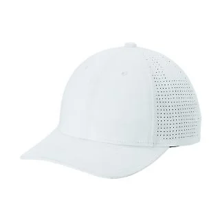 Sport Tek STC65 Sport-Tek Pro-Cut Adjustable Cap in White front view