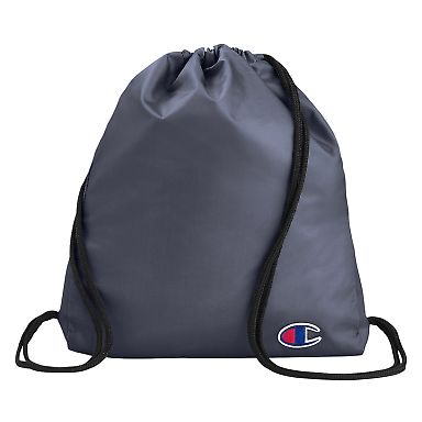 Champion Clothing CA3000 Carrysack Drawstring Bag in Heather oxford grey front view