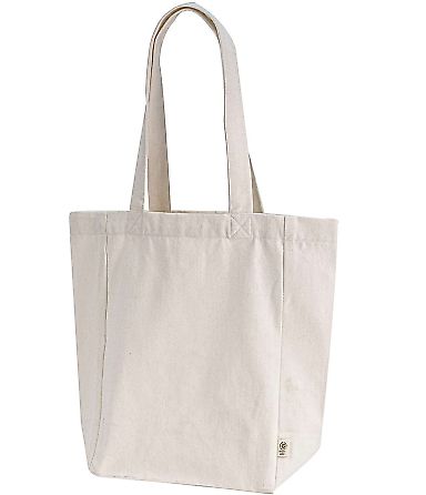 econscious EC8201 Reclaimist Bookish Tote in Natural front view