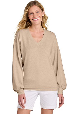 Travis Mathew TM1LD009 TravisMathew Women's Long W in Naturalhtr front view