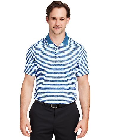 Puma 537447 Mattr Feeder Polo in Lake blue front view