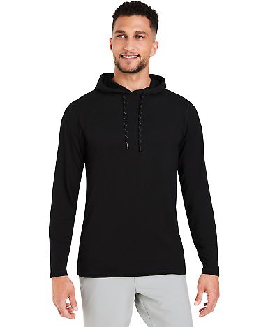 Puma 532015 Cloudspun Grylbl Hooded Pullover in Puma black front view