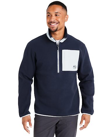 Puma 628407 Fleece Quarter Zip Pullover Catalog front view