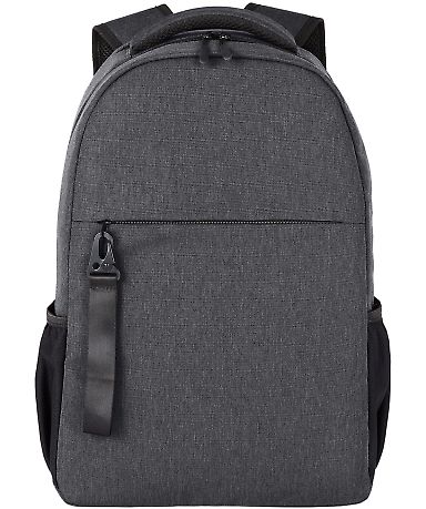 North End NE011 JAQ Work Laptop Backpack in Carbon front view