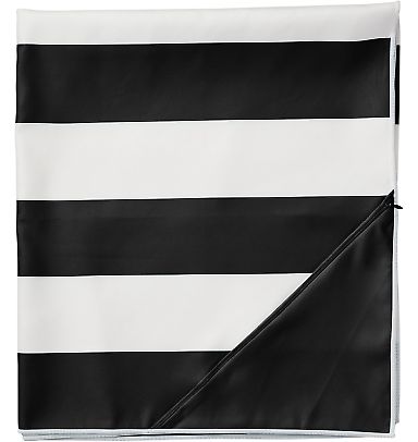 econscious EC9904 Playa Recycled Microfibre Towel in Black front view