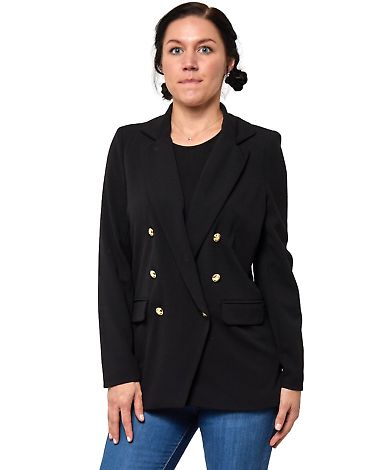Stilo Apparel FS27886 Culture Black Cenette Classi in Black front view