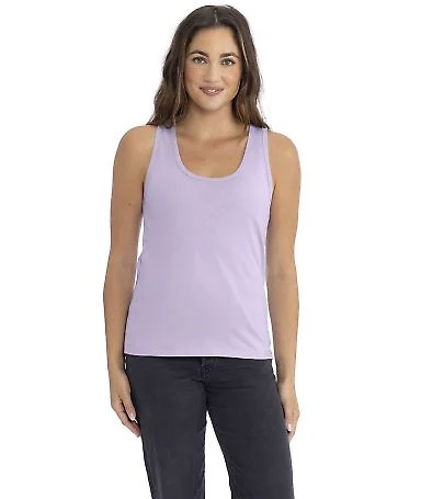 Next Level Apparel 3933 Women's Cotton Tank in Lavender front view