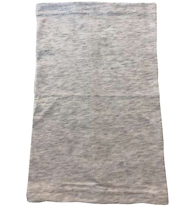 Next Level Apparel MG107 Youth General Use Neck Ga in Heather white front view