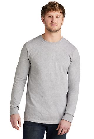 Volunteer Knitwear VL100LS All-American Long Sl in Athlhthr front view