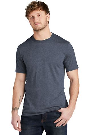 Volunteer Knitwear VL40    Tri Tee in Navyhthr front view