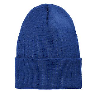 Volunteer Knitwear VL10    Chore Beanie in Trueroyal front view