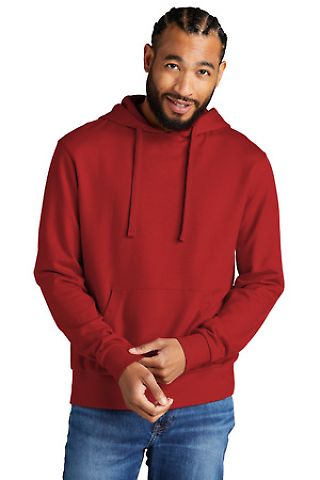 Allmade AL4000    Unisex Organic French Terry Pull in Revlutnred front view