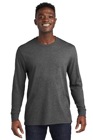 Allmade AL6204    Unisex Long Sleeve Recycled Blen in Rldedchrhr front view