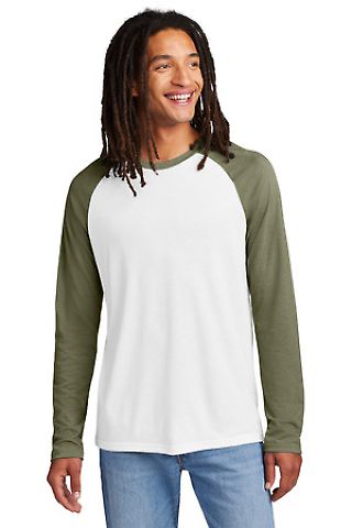 Allmade AL6009 <sup></sup> Unisex Tri-Blend Long S in Ovugn/btw front view