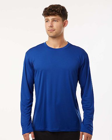 Allpro 48400 Pro-Lock Performance Long Sleeve T-Sh in Royal front view