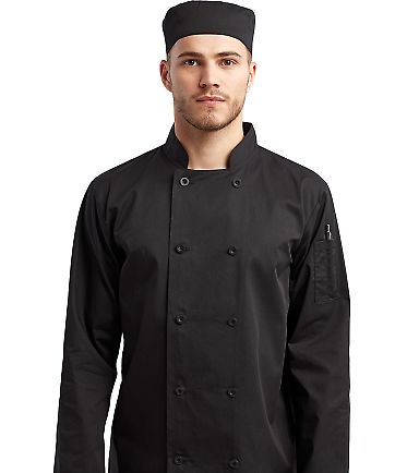 Artisan Collection by Reprime RP653 Chef's Beanie in Black front view