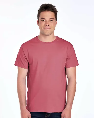 Fruit of the loom 3930R 3931 Adult Heavy Cotton HD in Raspberry heather front view
