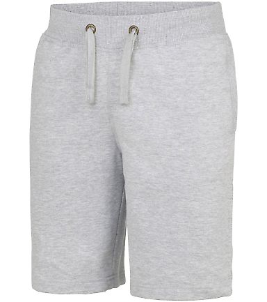 AWDis JHA080 Campus Shorts in Heather grey front view