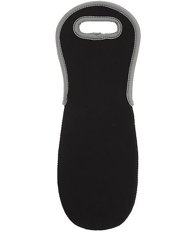 OAD Bags OAD019 Insulated Neoprene Single Wine Tot in Black front view