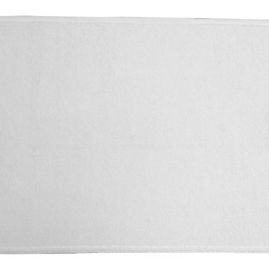 OAD Bags OAD1118MF Value Microfiber Rally Towel in White front view