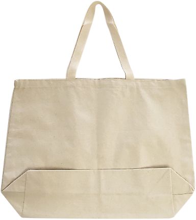 OAD Bags OAD108 Jumbo Tote in Natural front view