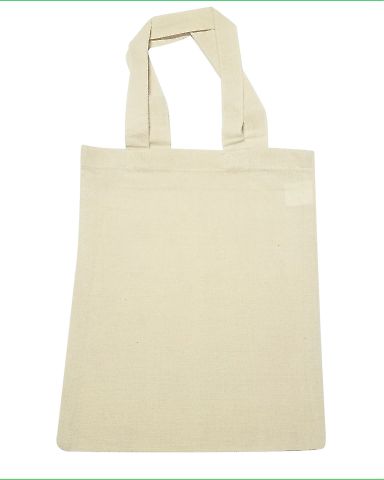 OAD Bags OAD116 Medium Canvas Tote in Natural front view