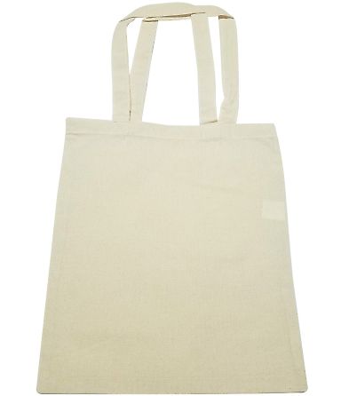 OAD Bags OAD117 Large Canvas Tote in Natural front view