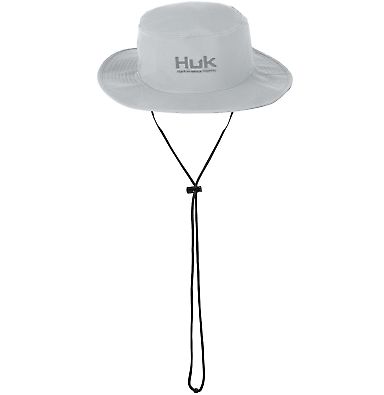 HUK  H300433 Solid Booney in Harbor mist front view