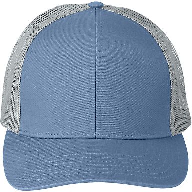 HUK  H3L0001 LoPro Snapback Trucker Cap in Harbor mist front view