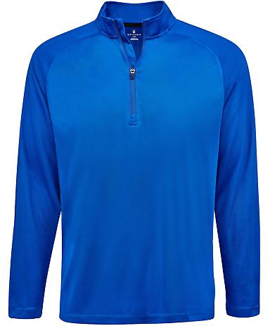 Spyder S16797 Freestyle Half-Zip Pullover in Electric blue front view