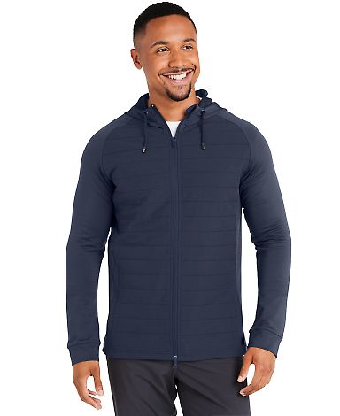 Swannies SWCJ600 Coleman Jacket in Navy front view