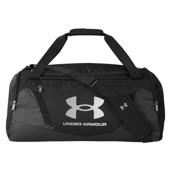 Under Armour 1369222 Undeniable 5.0 SM Duffle Bag in Blk/ mt slv _001
