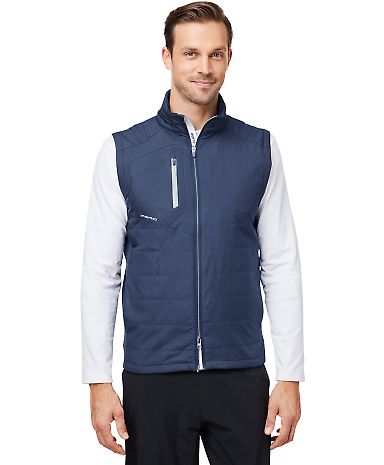 Zero Restriction W1008 Lightweight Hybrid Vest in Navy front view