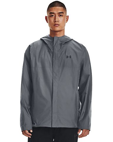 Under Armour 1374644 Stormproof Cloudstrike 2.0 Ja in Pitch grey/ black front view